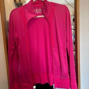 New Balance Fuchsia Zip-Up Jacket